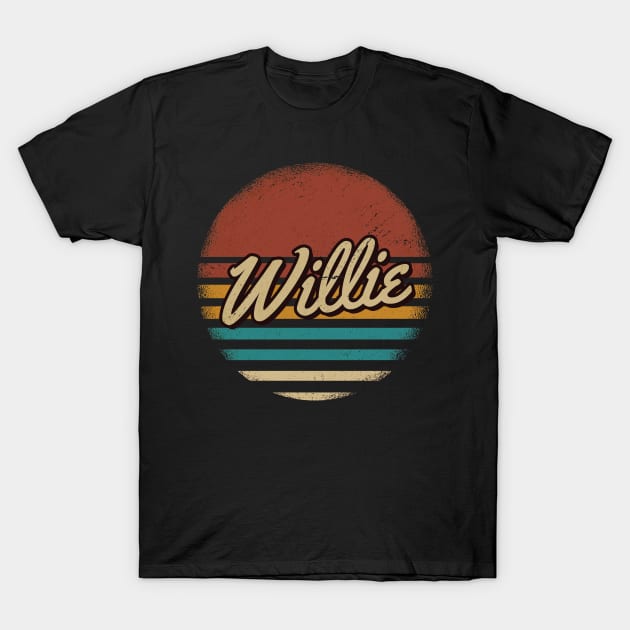 Willie Retro Style T-Shirt by JamexAlisa